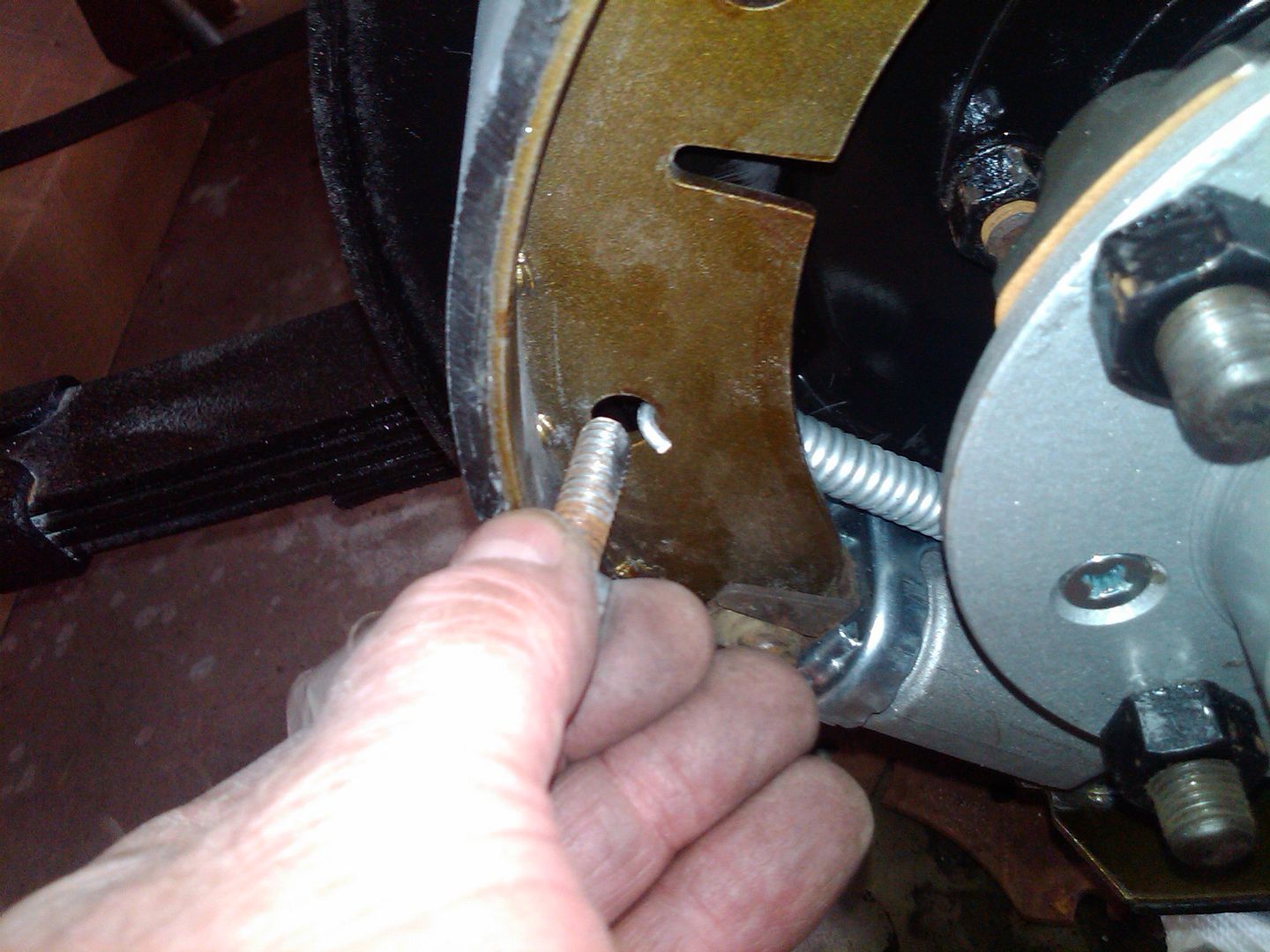 Rear brake springs MGA Forum The MG Experience